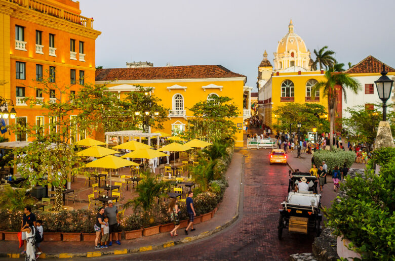 plein in Cartagena colombia