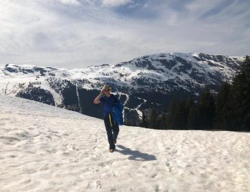 wintersport franse alpen
